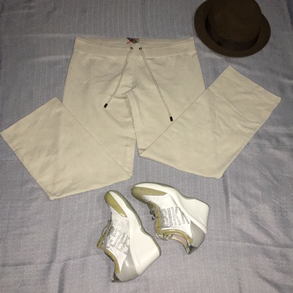 Burberry Drawstring Solid Joggers - image 4